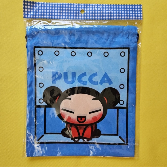 Pucca Anime Japan Love Story Bag Storage New - Picture 1 of 1